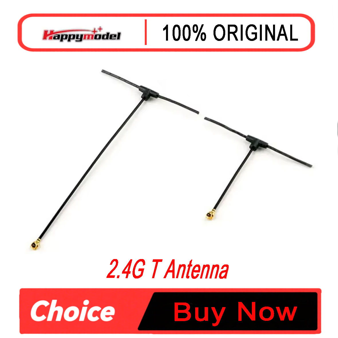 해피모델 T-타입 2.4GHz 전방향 안테나, 40mm - Tbs Fpv Tracer 리뷰 및 가격