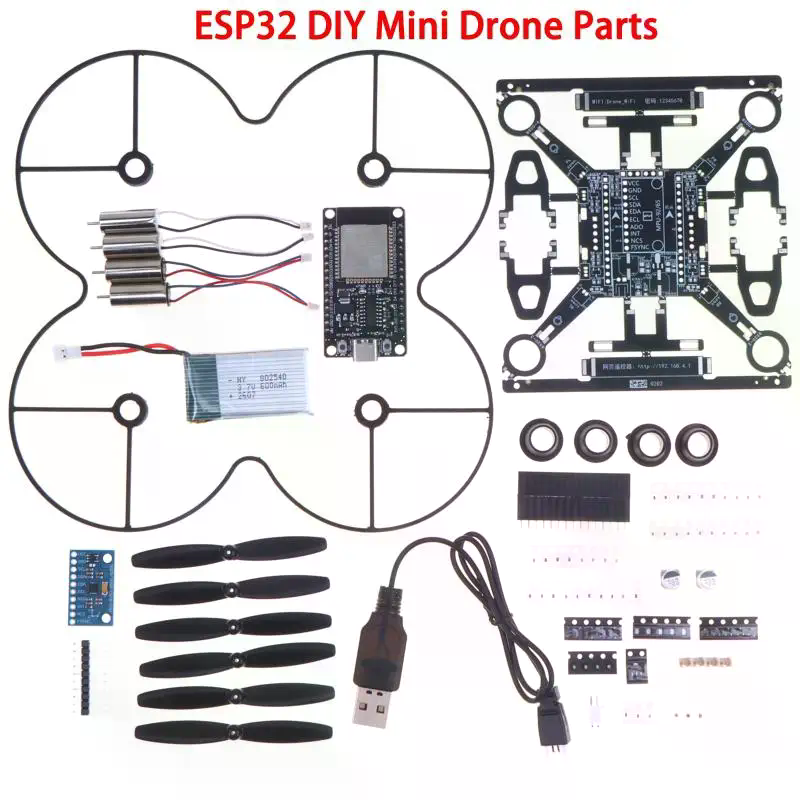 ESP32 오픈소스 미니 드론 키트, STEM 교육용  - Drone Battery Bag 리뷰 및 가격